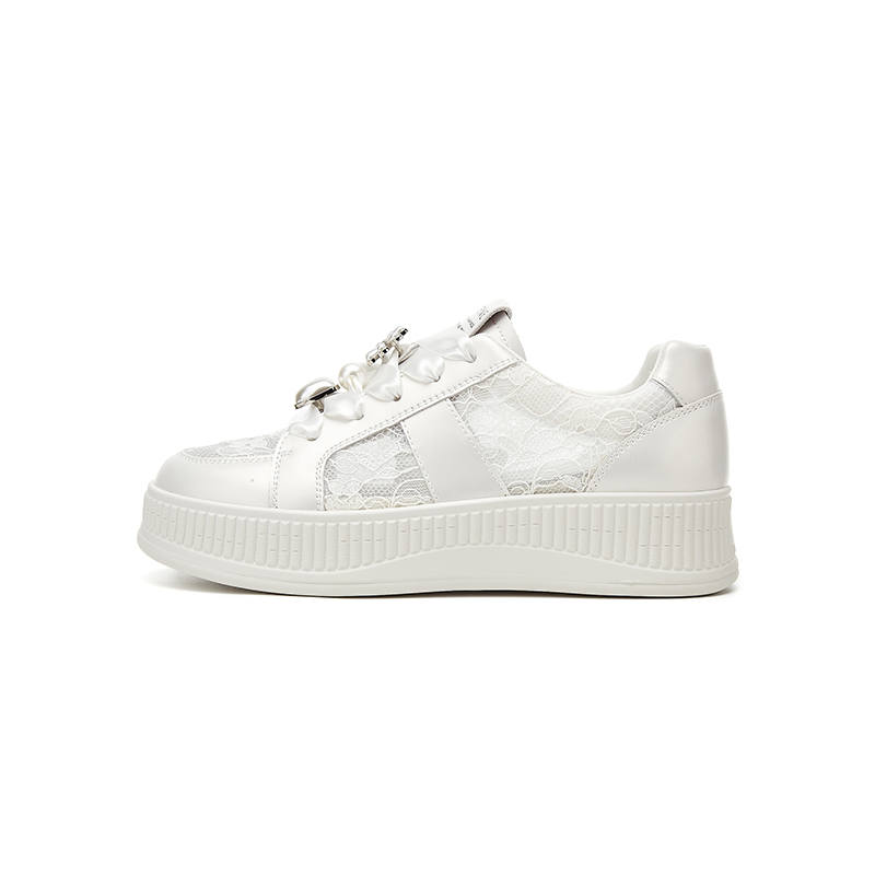 DAPHNE DAPHNE Synthetic Leather Mid top Skateboard Shoes Women's
