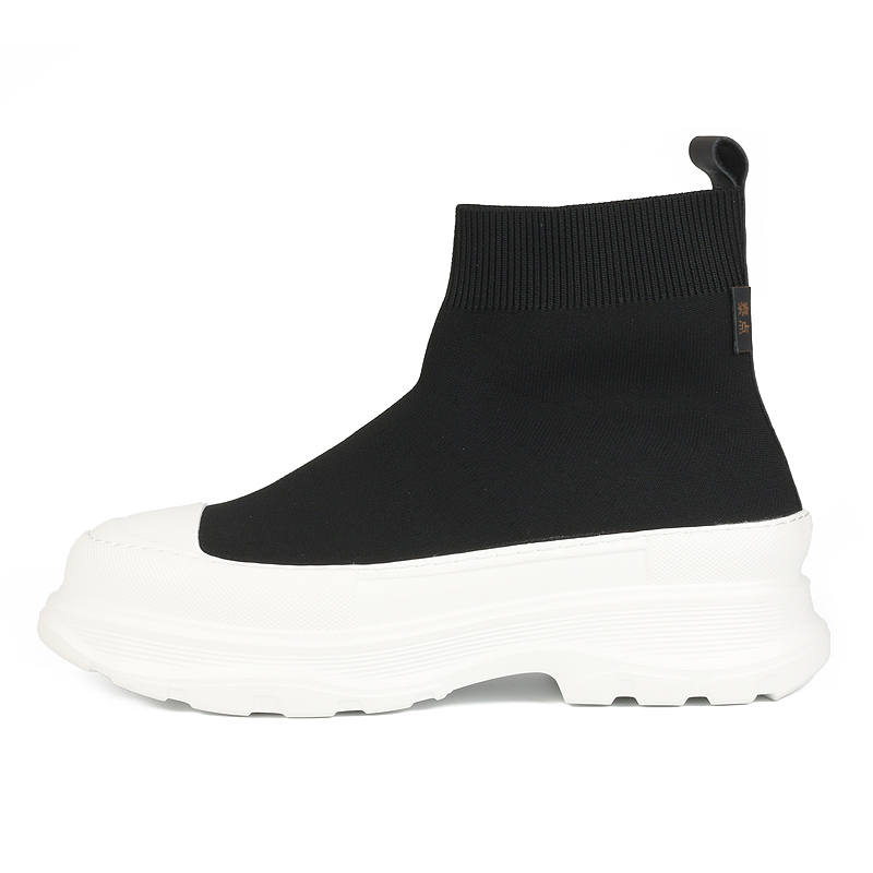 TAIDIAN Mesh Breathable Height Increasing Breathable Height Increasing High top Casual Shoes Men's