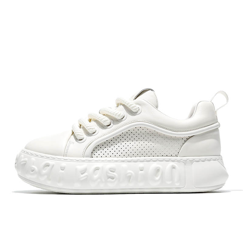 MOERBAI Breathable Height Increasing Breathable Height Increasing Low top Casual Shoes Unisex