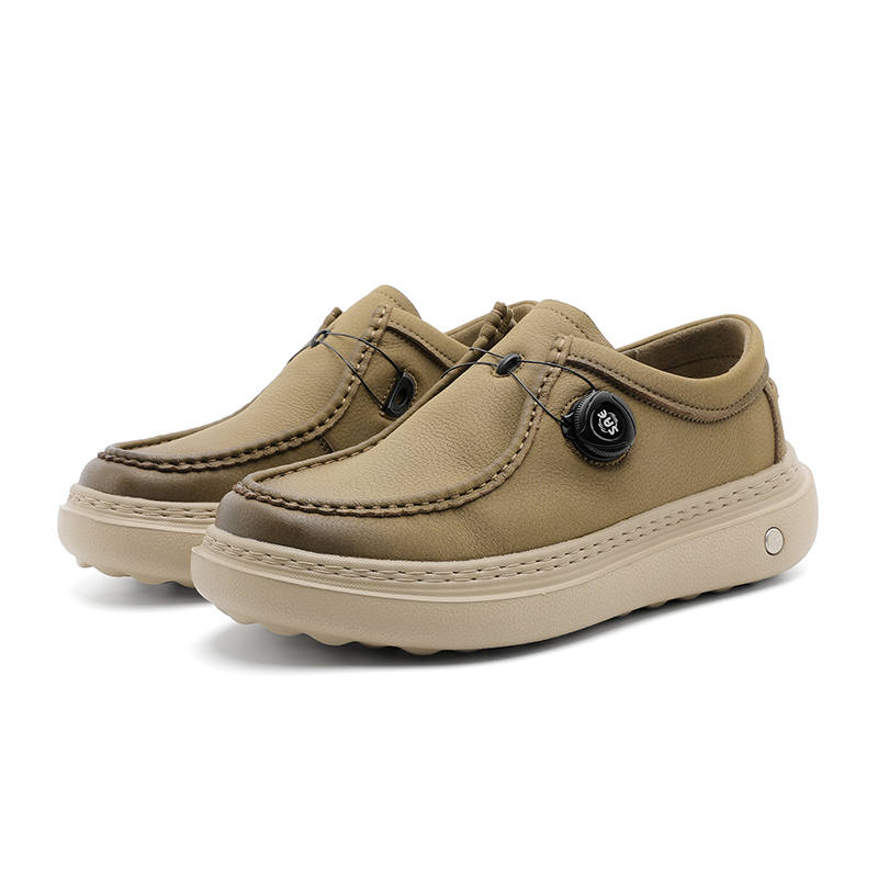 PAVEA Men's Casual Shoes Men's Low Top Yellow