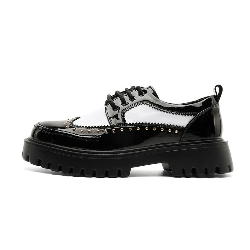 ZHENRAN Nubuck Casual Shoes Men's Black
