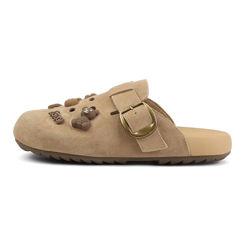 CENTRAL&KITTY Abrasion Resistant Abrasion Resistant Closed Toe Slippers Women's