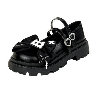 A&M Pu Mary Jane Shoes Women's Black