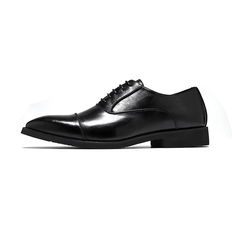 GZZ Dress Shoes Men's Low Top Black