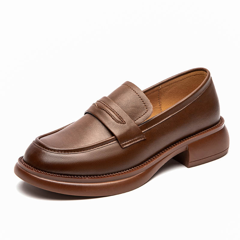 O.L Loafers Women's Brown Black
