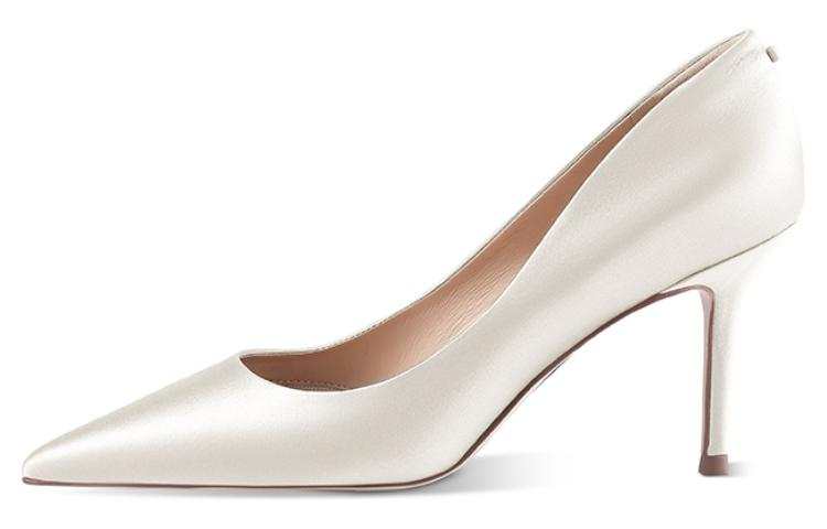 7or9 7or9 High Heels Women's Ecru