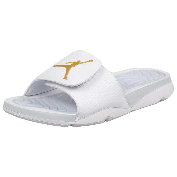 Jordan Jordan Hydro 5 Abrasion Resistant Abrasion Resistant Slide Slippers Men's White