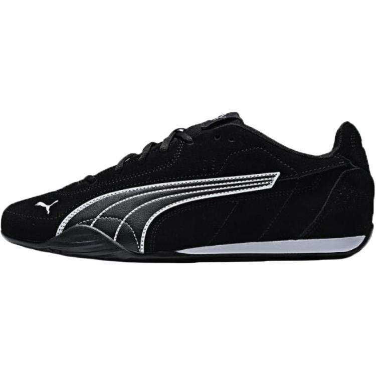 PUMA Catch Split Cow Leather Low top Casual Shoes Unisex Black