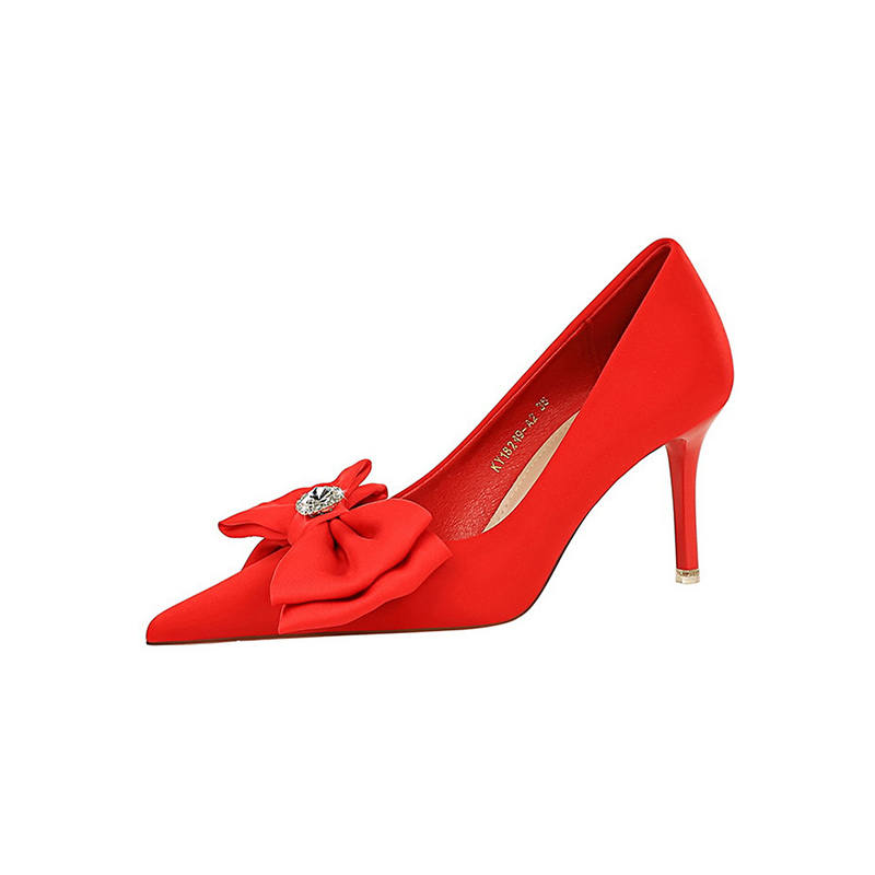 BIGTREE BIGTREE Slim Heel High Heels 10cm Women's