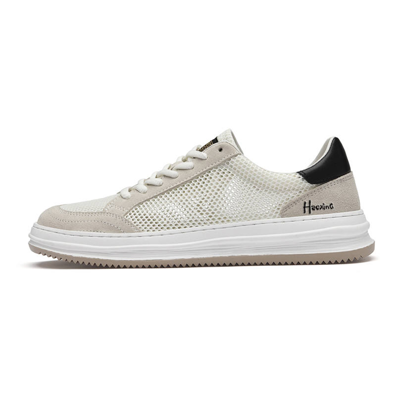 HAOXING Abrasion Resistant Breathable Abrasion Resistant Breathable Low top Skateboard Shoes Men's Sand