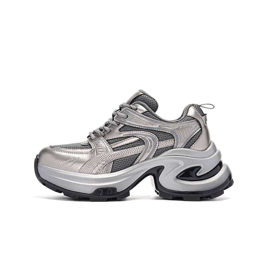EBLAN EBLAN Chunky Sneakers Women's Gunmetal