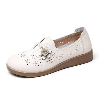 XINNUO Top Grain Cow Leather Women's Casual Shoes