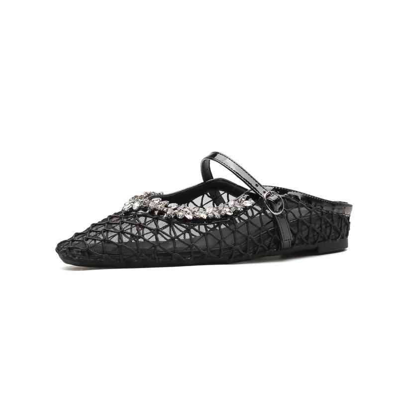 ZUOMILUO Rubber Sole Abrasion Resistant Abrasion Resistant Closed Toe Slippers Women's