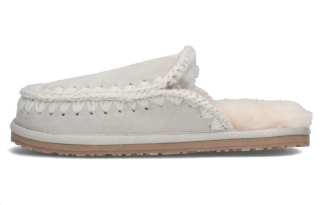 MOU Closed Toe Slippers Women's Gray