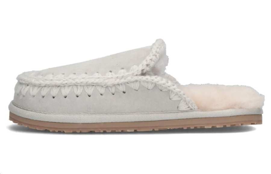 MOU Closed Toe Slippers Women's Gray