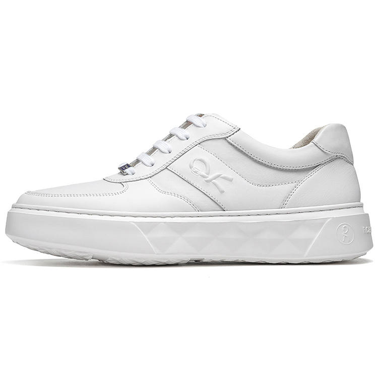 ROBERTA DI CAMERINO Cow Leather Low top Skateboard Shoes Men's White