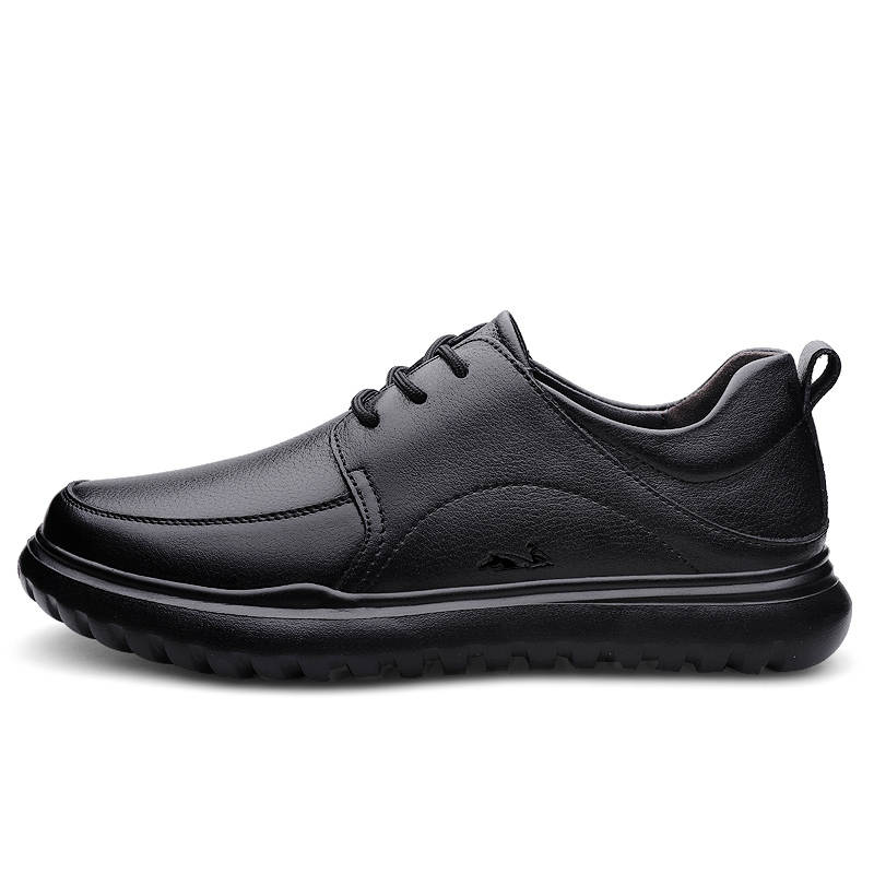 YINGLUNQISHI Top Grain Cow Leather Casual Shoes Men's