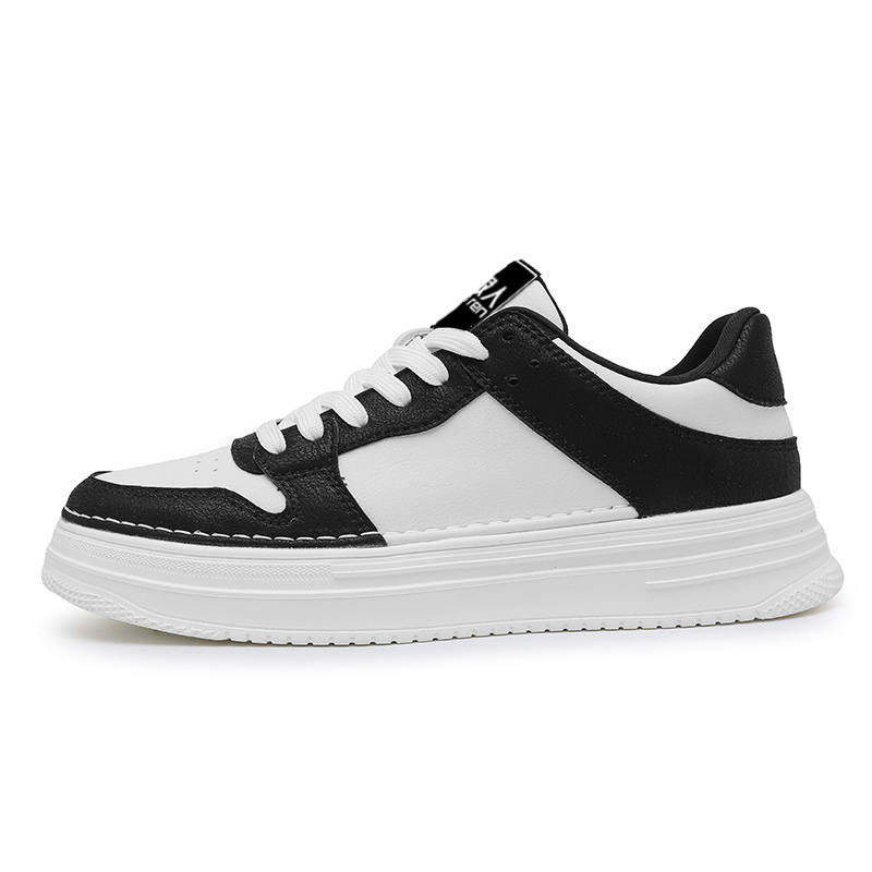 NANJIREN Skateboard Shoes Men's Low Top White/Black