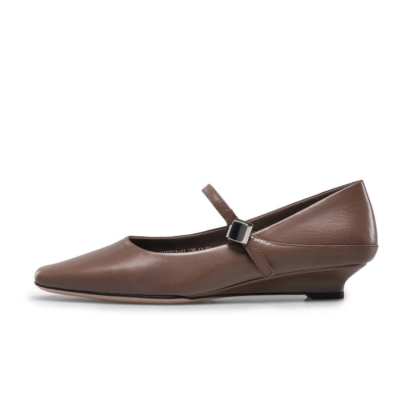 KANGNAI Cow Leather Mary Jane Shoes Women's