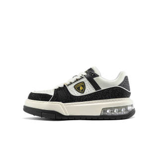 AUTOMOBILI LAMBORGHINI Low top Skateboard Shoes Men's Black