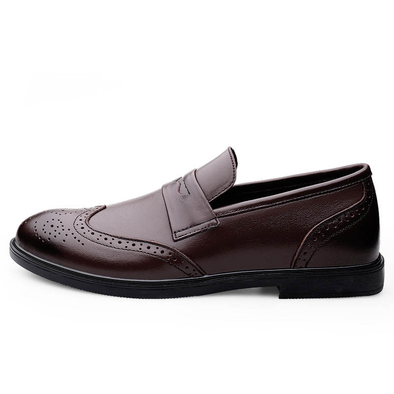 WENNAI Casual Shoes Men's Brown