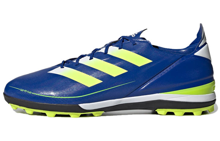 Adidas Adidas Gamemode TF Abrasion Resistant Soccer Shoes Unisex Blue Yellow Patchwork