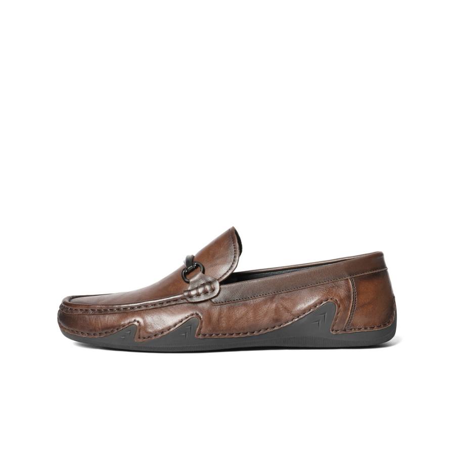 BELLE Men's Casual Shoes Men's Low Top Black, Brown