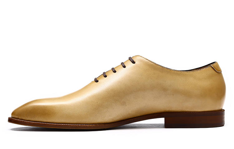 ASTON M.JAZZ Dress Shoes Men's Low Top Earth Yellow/Light Green