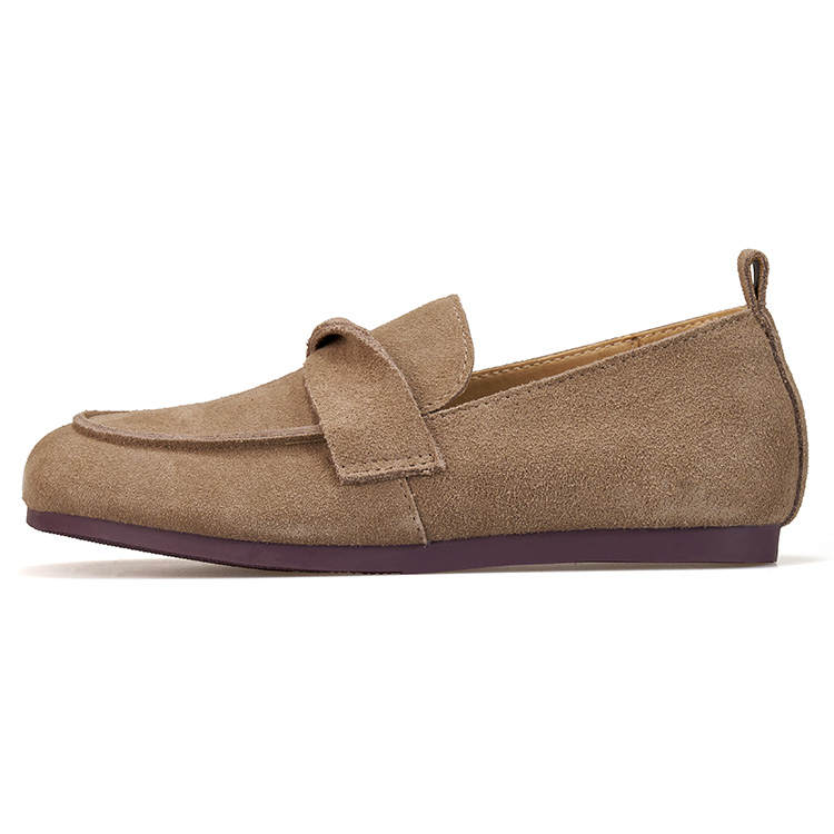 Joy&Mario Cow Split Leather Casual Shoes 1.5cm Women's