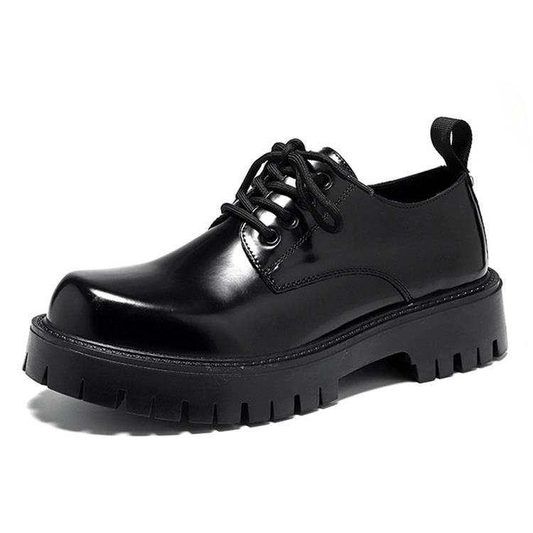 V ZERO FIVE V ZERO FIVE Microfiber Leather Casual Shoes Men's Black