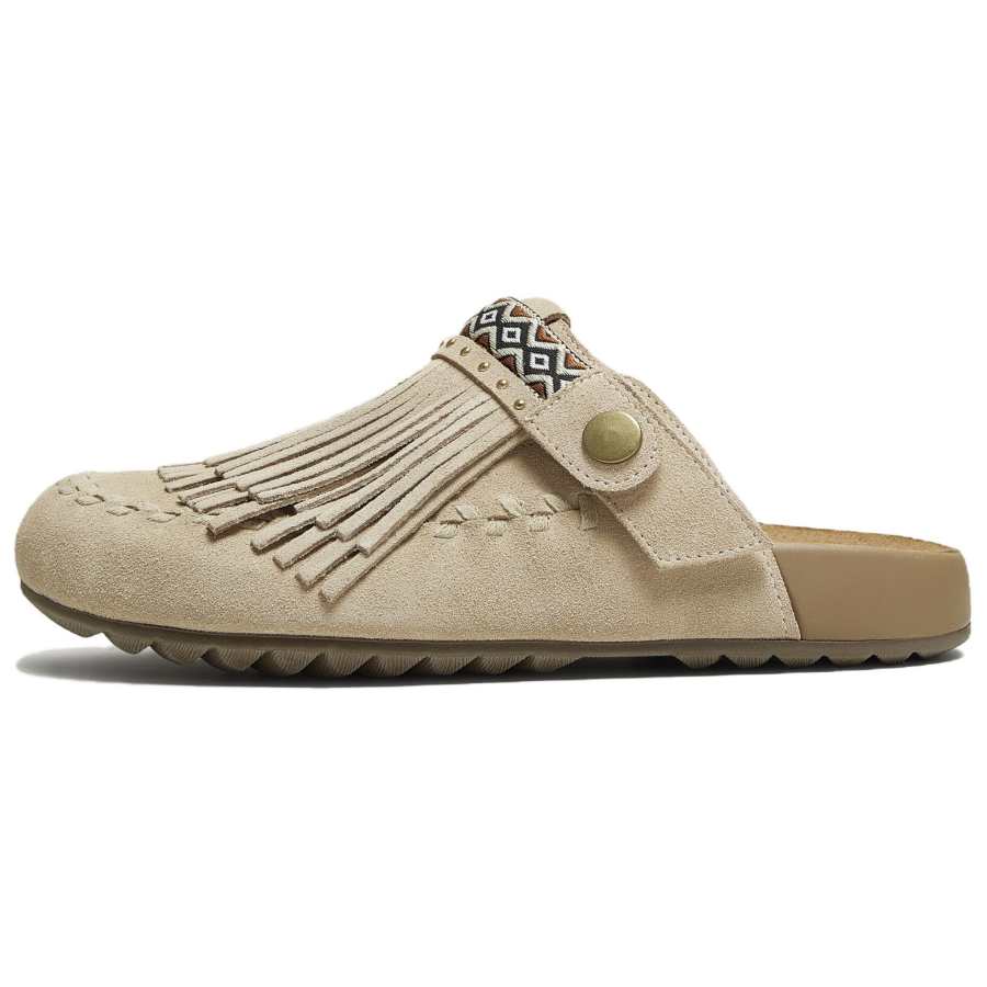Tata Tata Leather Patchwork Quiet Closed Toe Slippers Women's