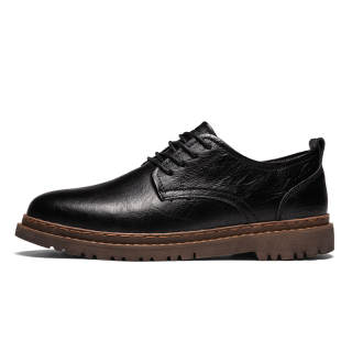 G.N.SHIJIA Men's Casual Shoes Men's Low Top Black/Khaki