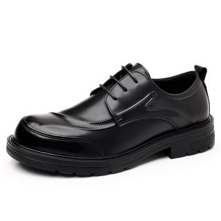 CITONGXIANSHENG Microfiber Leather Casual Shoes Men's Black