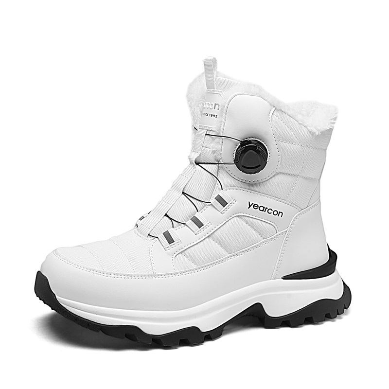 YEARCON Fleece Lined, Slip Resistant Thickened Outdoor Casual Snow Boots Men's