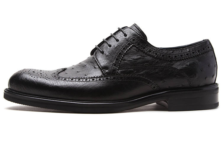 Satchi Satchi Dress Shoes Men's Low Top Black