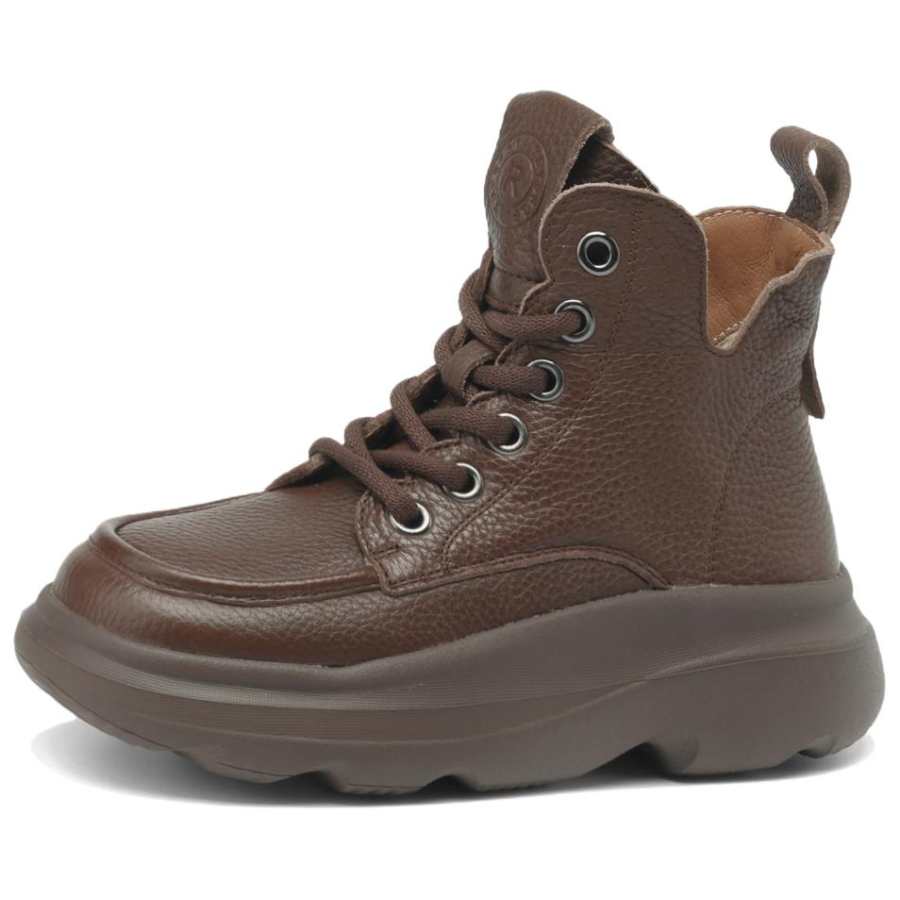 D:FUSE SCANDINAVIA D FUSE SCANDINAVIA Cow Leather Ankle Boots 5CM Women's