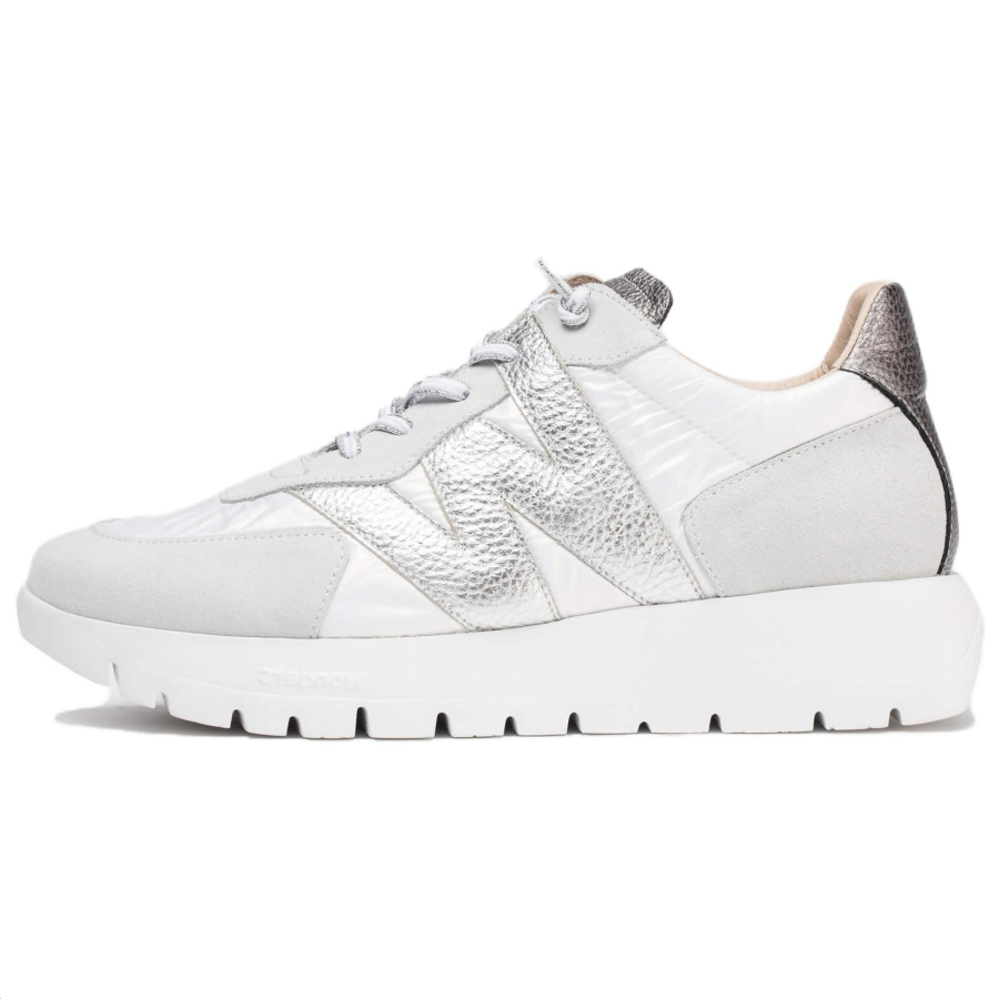 WONDERS Leather, Textile Casual Shoes Platform Women's