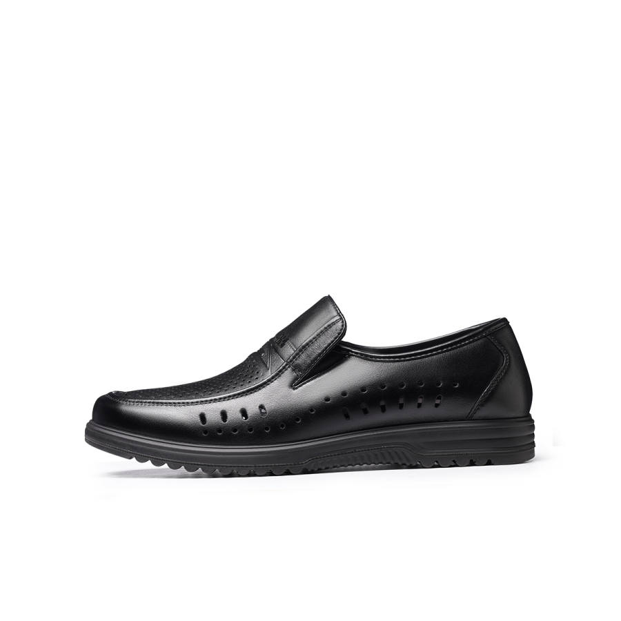 RITAI Cow Leather Casual Shoes Men's Black