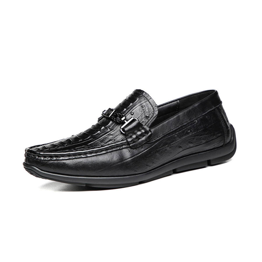 Devanro Devanro Men's Casual Shoes Men's Low Top Brown