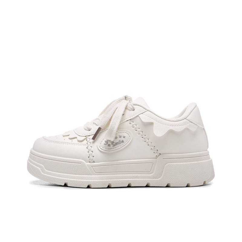 PIPI PURPLE Microfiber Leather Low top Skateboard Shoes Women's