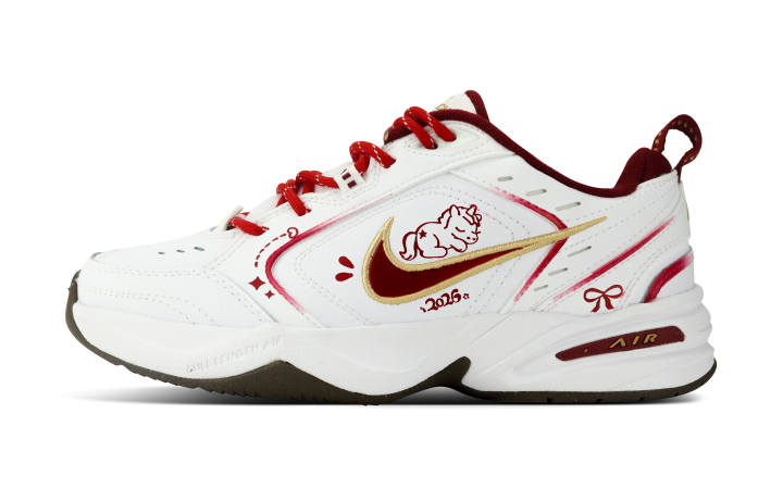 Nike Nike Air Monarch 4 Lightweight Low top Casual Shoes Unisex White