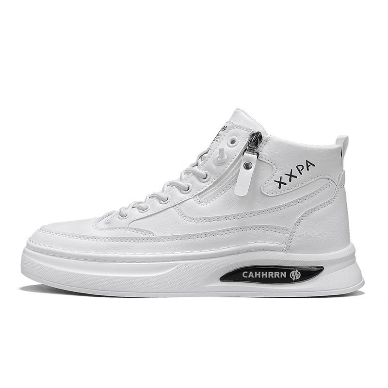 CAHHRRN Pu Abrasion Resistant Abrasion Resistant Mid top Skateboard Shoes Men's