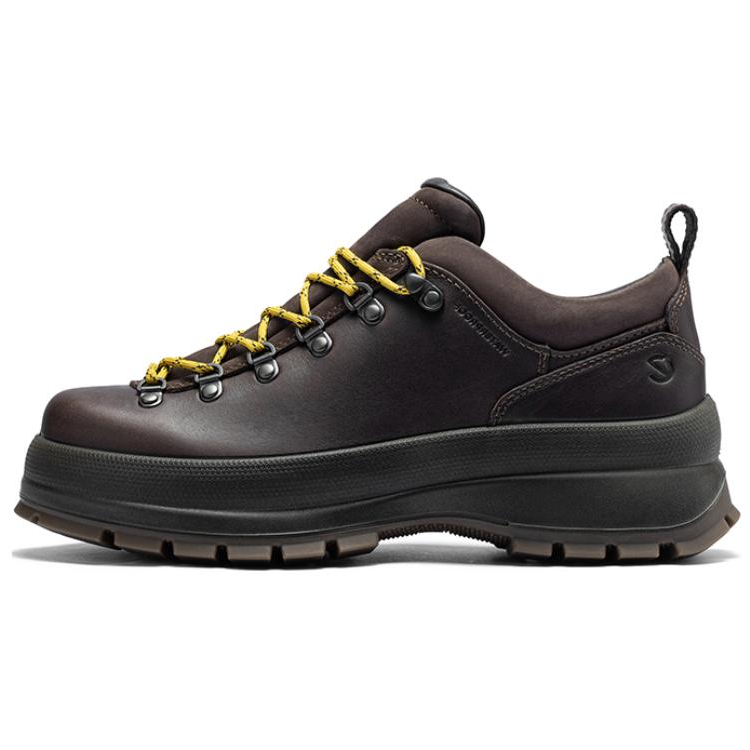 Ecco Ecco Trace 30 Cow Leather Low top Casual Shoes Men's Brown
