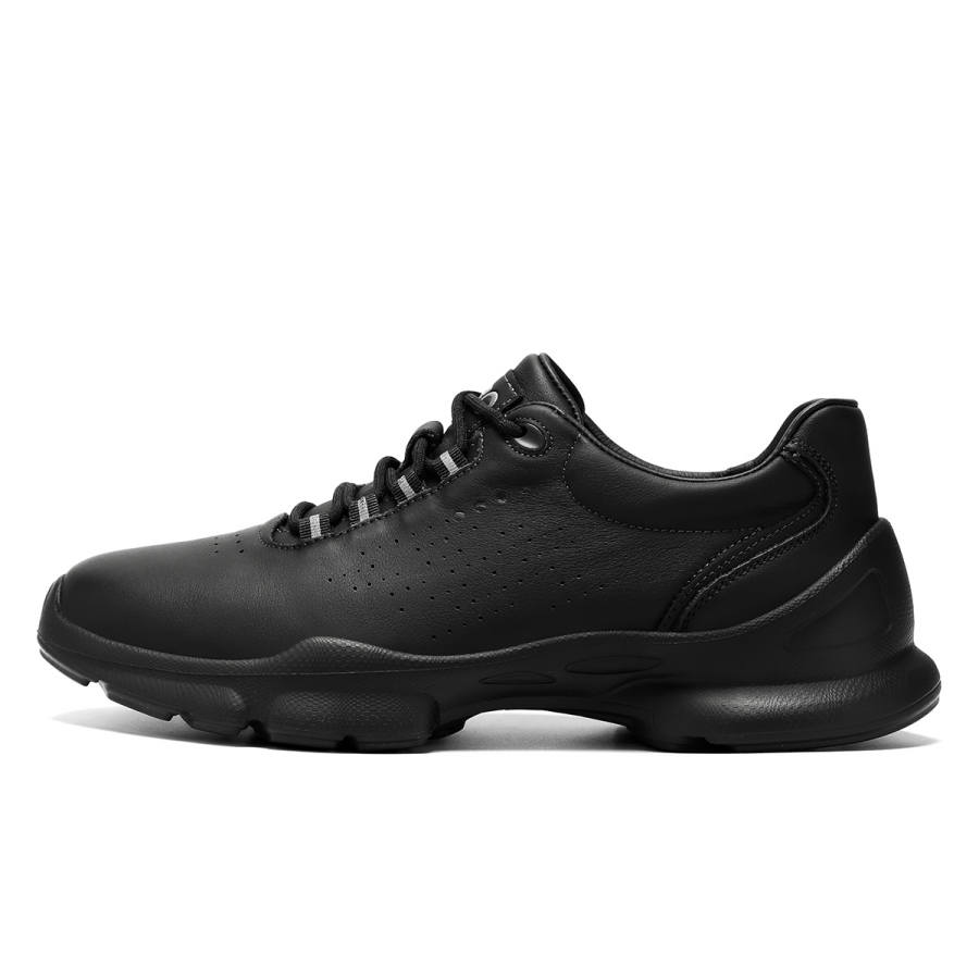 ZRO Top Grain Cow Leather Casual Shoes Men's Black