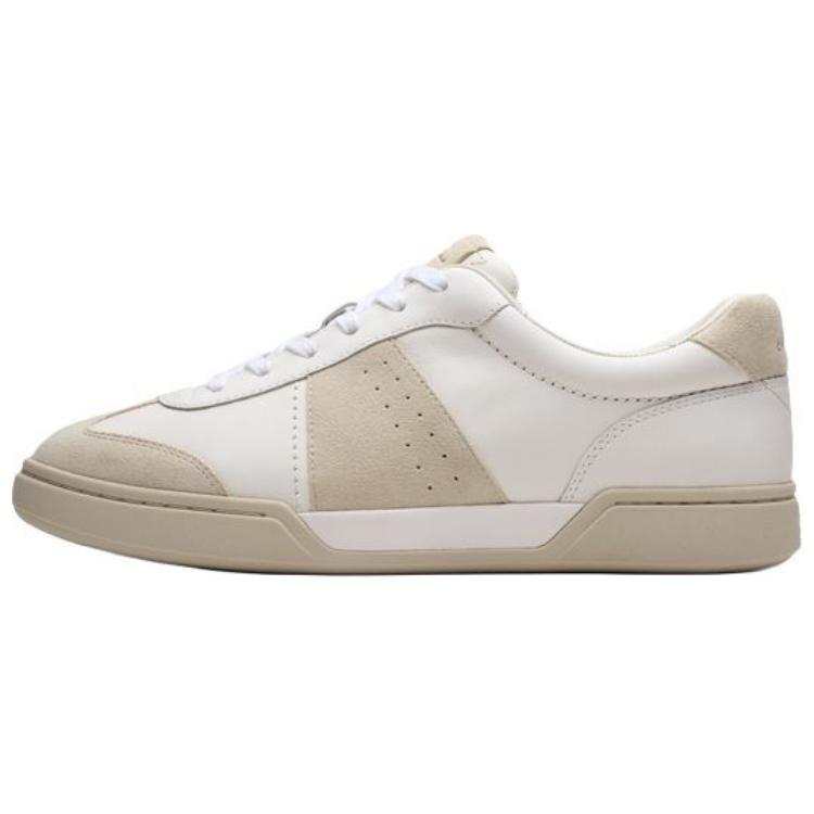 Clarks Low top Skateboard Shoes Men's White