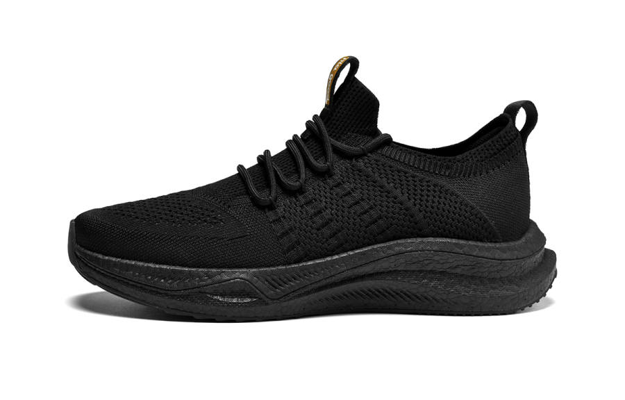 HLA Outdoor Breathable Casual Shoes Height Increasing Running Abrasion Resistant Flyknit Athletic Shoes Men's