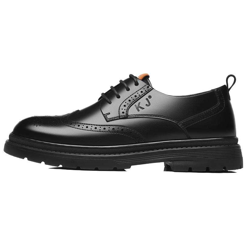 KJ Men's Casual Shoes Men's Black
