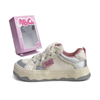 ABCIO Slip Resistant Cushioning Abrasion Resistant Lightweight Low top Skateboard Shoes Women's