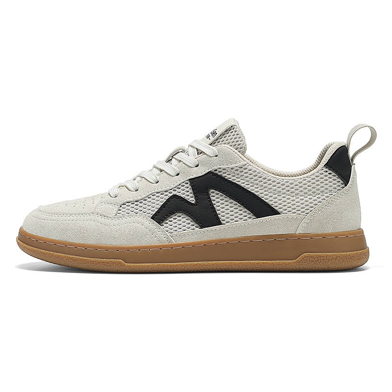 Mulinsen Summer Mesh, Fashion Versatile, Campus Style, Skateboard Trendy Shoes Synthetic Leather Abrasion Resistant