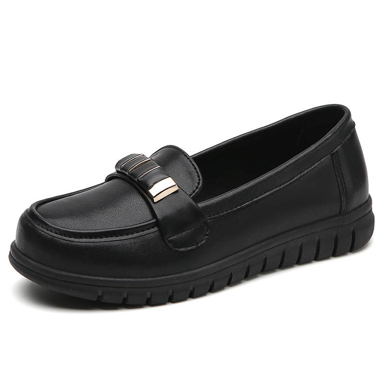 Reivantix Reivanti Microfiber Leather Fashion Casual Shoes Women's Black
